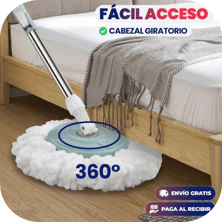 Spin Mop 360°  Trapero Giratorio