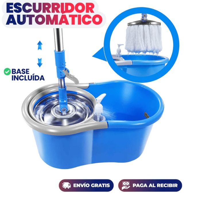 Spin Mop 360°  Trapero Giratorio