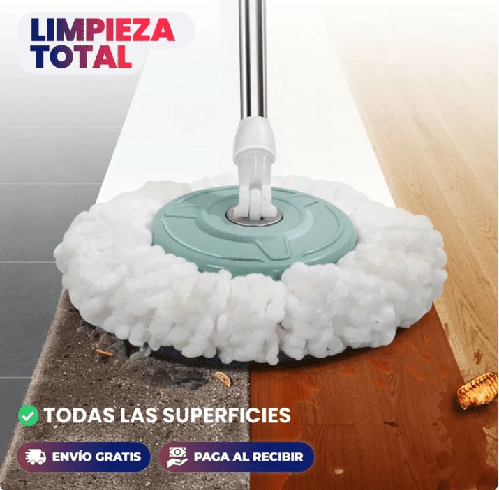 Spin Mop 360°  Trapero Giratorio